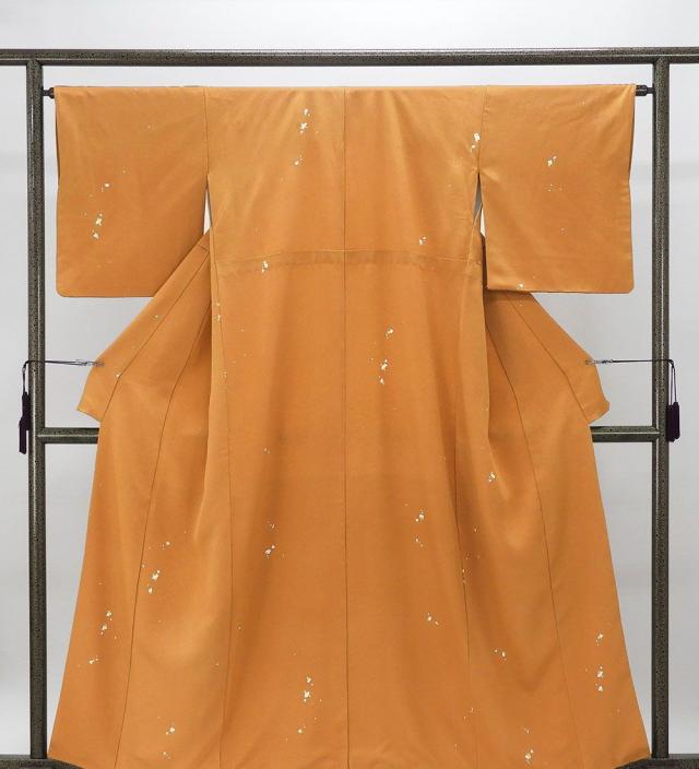 小紋 正絹 染色作家 二代目清次郎作 身丈158cm 裄丈64.5cm 小紋 リサイクル 中古 着物 c4055_1