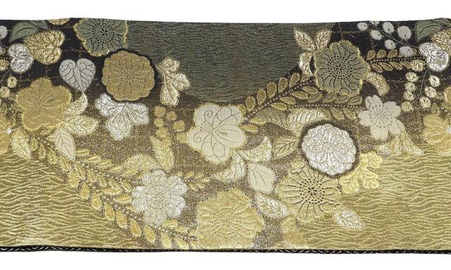 袋帯 正絹 辻が花 礼装用 フォーマル 良品 中古 リサイクル g4105