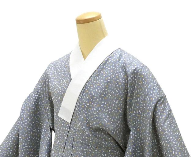 長襦袢 正絹 野菜 ピーマン 大根 茄 身丈122cm 裄丈61.5cm 美品