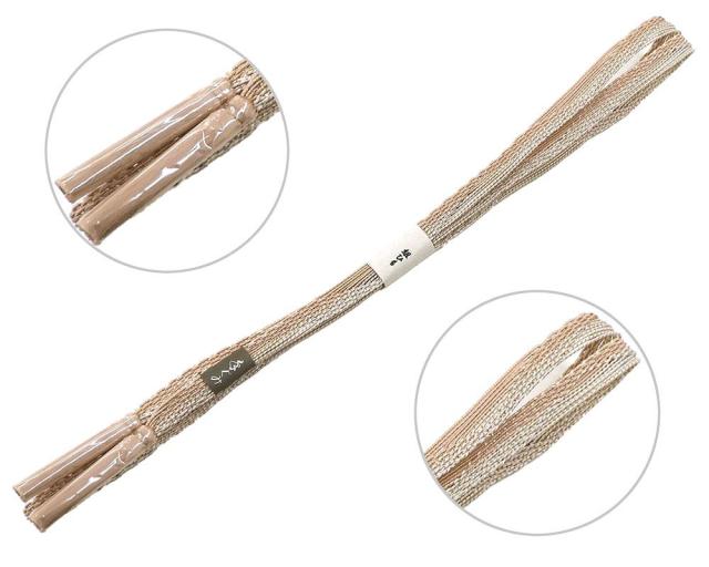 帯締め 帯揚げ 夏用 絽 新品 正絹 レース組 帯締め帯揚げセット 木箱入り 夏物 夏 セット 着物 o3439_4