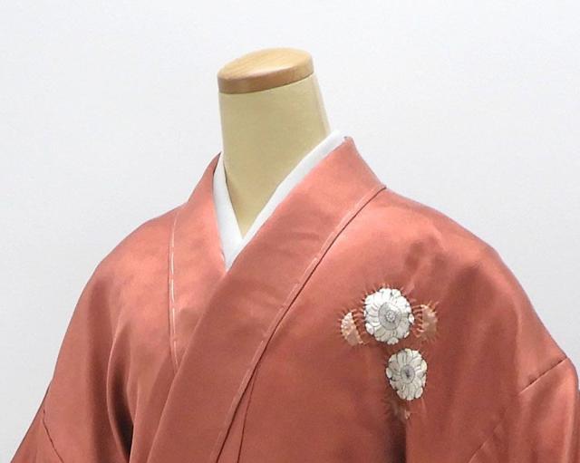 単衣 訪問着 新品 仕立上がり 正絹 絞り 辻が花 身丈164.5cm 裄丈68.5cm 仕立済 着物 wb5003_4
