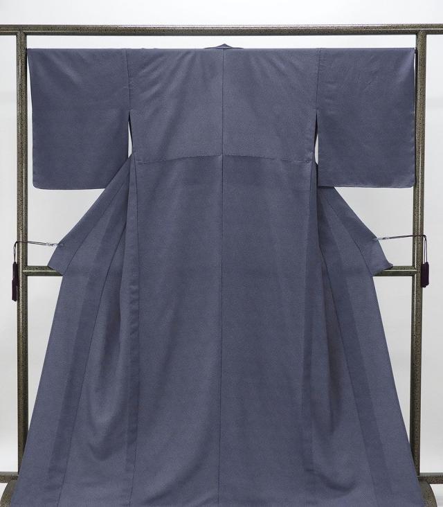 単衣 江戸小紋 新品 仕立上がり 正絹 大小霰 身丈164.5cm 裄丈68.5cm 仕立済 着物 wc5003_1