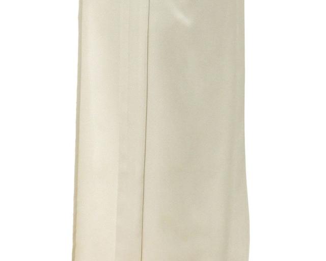 単衣 江戸小紋 新品 仕立上がり 正絹 鮫 ベージュ 身丈164.5cm 裄丈68.5cm 仕立済 着物 wc5006_5