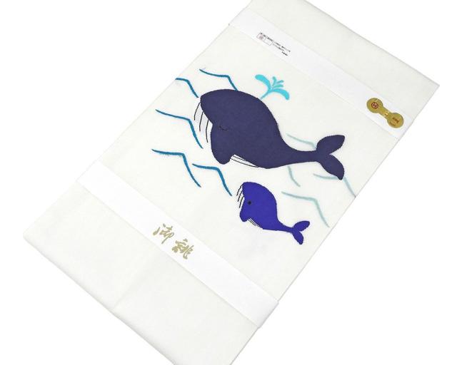 夏帯 名古屋帯 新品 仕立て上がり 西陣 織紫苑謹製 くじら 紗名古屋帯 クジラ 夏 夏用 夏物 y2980 夏帯 名古屋帯 新品 仕立て上がり 西陣 織紫苑謹製 くじら 紗名古屋帯