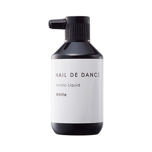 Nail de Dance アクリルリキッド ホワイト 300ml 【スカルプ/アクリル/長さ出し/３D/ネイル/検定】の通販はau PAY  マーケット - ネルパラ☆ソリッドジェル発売中!! | au PAY マーケット－通販サイト