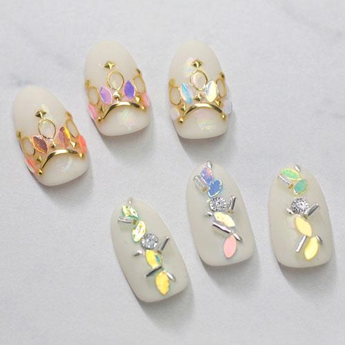 Shareydva ホログラム リーフ ホワイト 2g ネイルアート ラメ ホログラム グリッター フィルム ネイル用品 の通販はau Pay マーケット ネルパラ 春の新色発売中