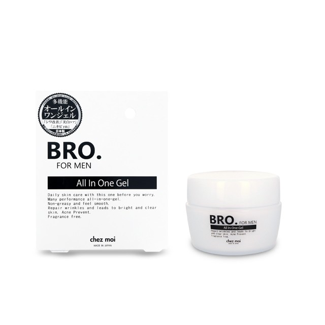 BRO.FOR MEN オールインワンジェル 医薬部外品 メンズ スキンケア ニキビ しみ そばかす シワ 化粧水 美容液 乳液 クリーム〔mr-2964〕の通販はau  PAY マーケット - セブンパレット au PAY マーケット店