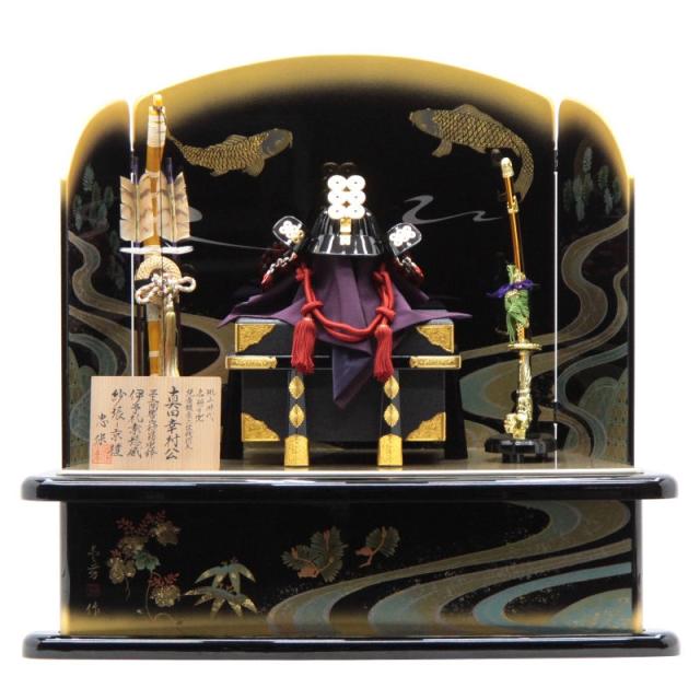 五月人形 兜平飾り【真田幸村】15号 幅82cm[195to1100]忠保 端午