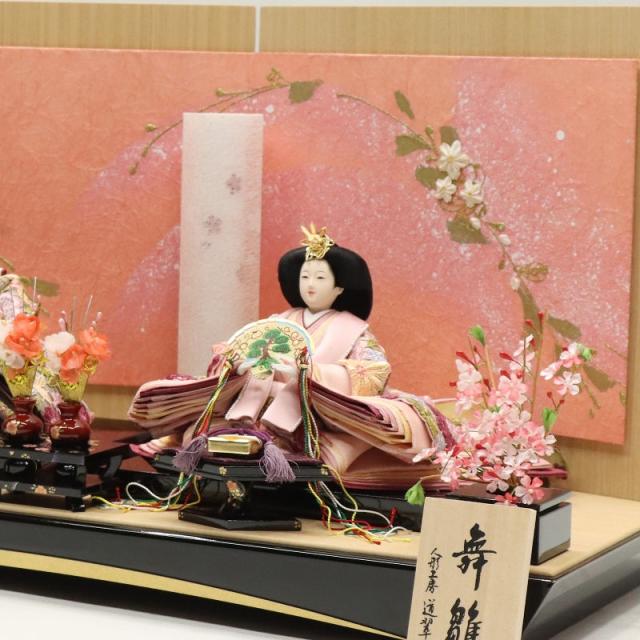 桃の節句 雛祭り雛人形飾り 雛道具 黒塗総唐草