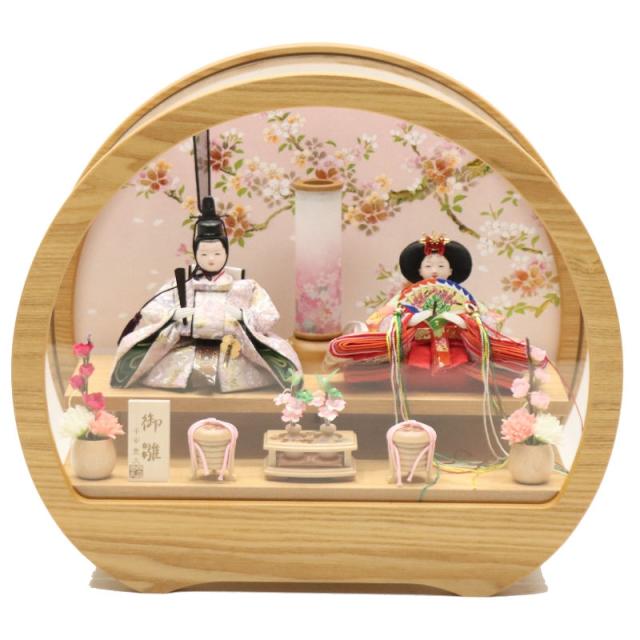 【一点限り】雛人形 ケース飾り　2段 K37 一点限り】雛人形 ケース飾り 2段 K37 ケース飾り | 【公式】 人形の久月