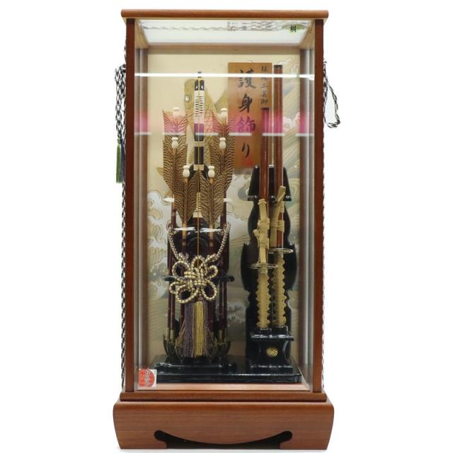 破魔弓 ケース飾り 大雅 25号 太刀付 高さ90cm 桐ケース (2024-ys001) ケース入り お正月飾り 初節句 お祝いの通販は