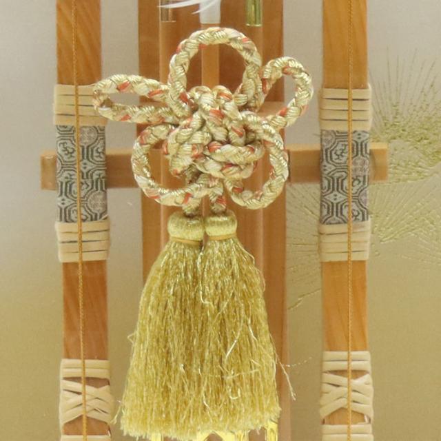 破魔弓 ケース飾り 栄寿 16号 高さ47cm 銘木 桧ケース (2024