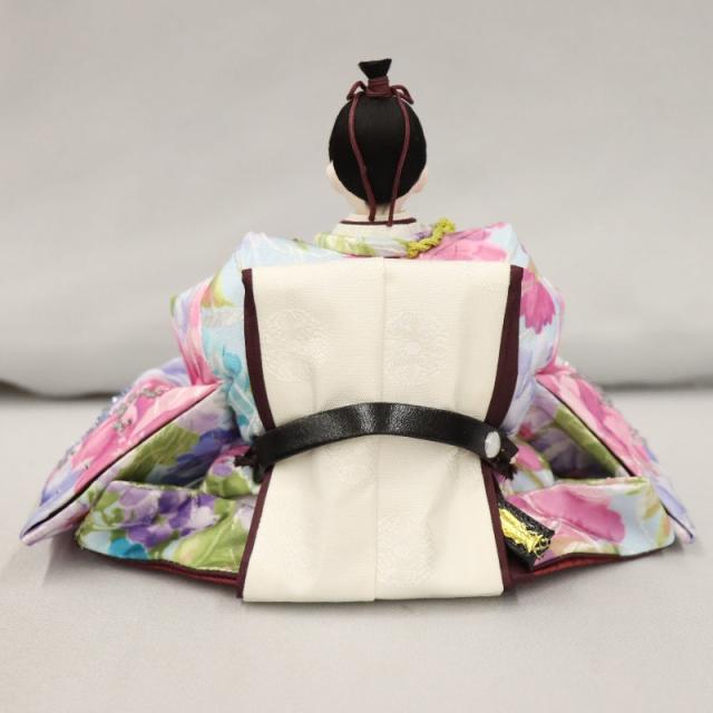 雛人形 親王平飾り 雛（ひな） 小出松寿 京十一番 親王 スワロフスキーlight blue スモークアクリルセット 2025-tg054 幅66cm 平飾り 2人 ひな人形 お雛様 桃の節句 節句 お祝い インテリアの通販は