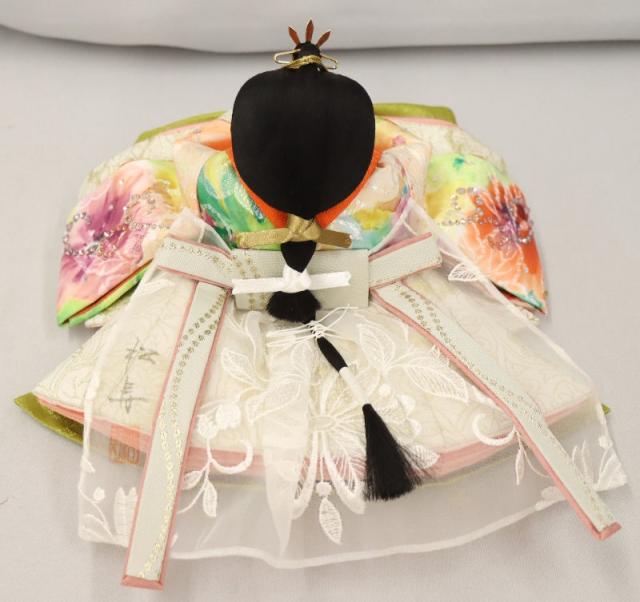 雛人形 親王平飾り 雛（ひな） 小出松寿 京十一番 親王 スワロフスキーlight blue スモークアクリルセット 2025-tg054 幅66cm 平飾り 2人 ひな人形 お雛様 桃の節句 節句 お祝い インテリアの通販は