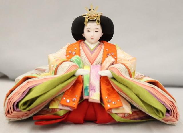 雛人形 親王平飾り 雛（ひな） 小出松寿 京十一番 親王 スワロフスキーlight blue スモークアクリルセット 2025-tg054 幅66cm 平飾り 2人 ひな人形 お雛様 桃の節句 節句 お祝い インテリアの通販は