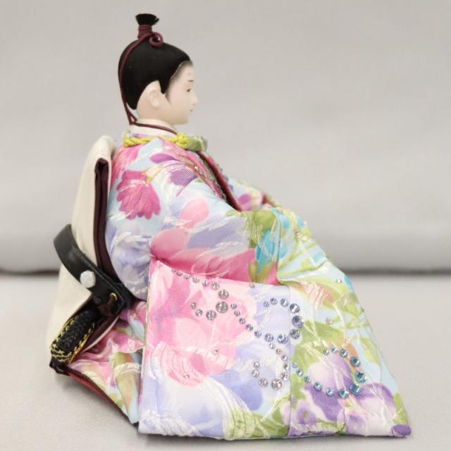 雛人形 親王平飾り 雛（ひな） 小出松寿 京十一番 親王 スワロフスキーlight blue スモークアクリルセット 2025-tg054 幅66cm 平飾り 2人 ひな人形 お雛様 桃の節句 節句 お祝い インテリアの通販は