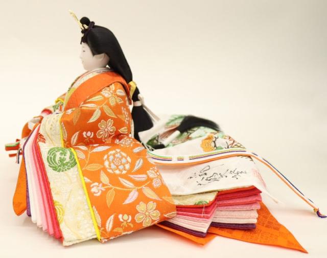 雛人形 親王平飾り 美優〜みゆ 大橋弌峰 京九番 親王 西陣帯地 金屏風 2025-tg092 幅85cm 平飾り 2人 ひな人形 お雛様 桃の節句 節句 お祝い インテリアの通販は