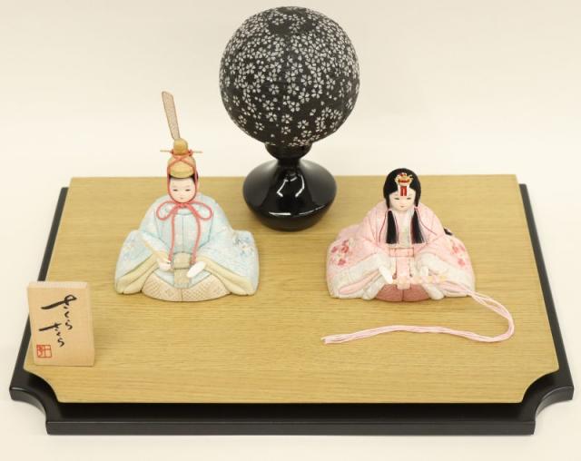 京雛　親王 雛人形 親王平飾り 紗羅 小出松寿 京十二番 親王 京刺繍 桧金屏風 2025