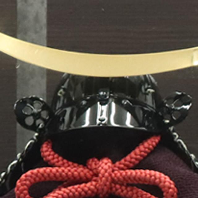 五月人形 ケース入兜 加藤鞆美作 三分の一 幻 伊達政宗 USB照明付き 2025-yb036 幅41cm ケース飾り 戦国武将 端午の節句 節句 お祝い インテリア 五月人形