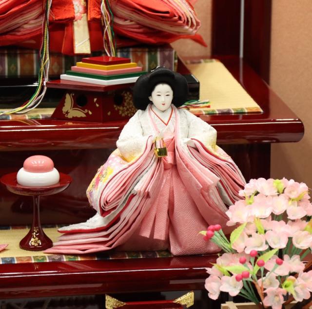 雛人形 親王飾り・橘桜・屏風セット【送料込】 雛人形 段飾り 春菜 十