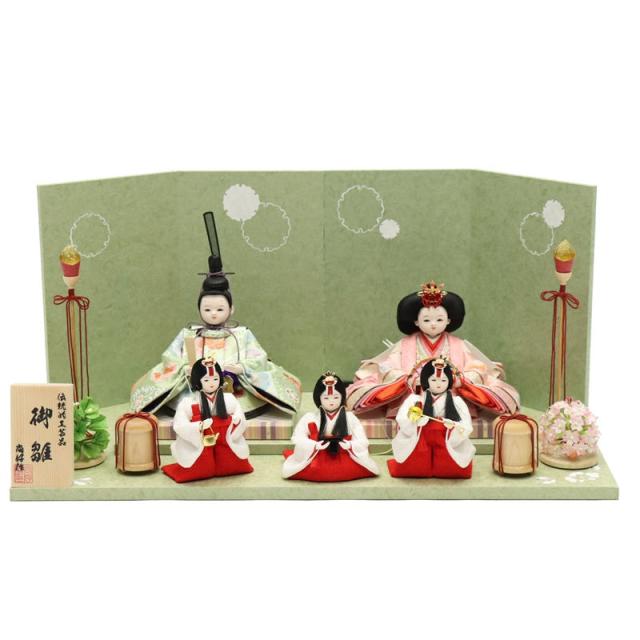 雛人形 親王平飾り あんじゅ 小出松寿 京十一番 親王 スワロフスキー