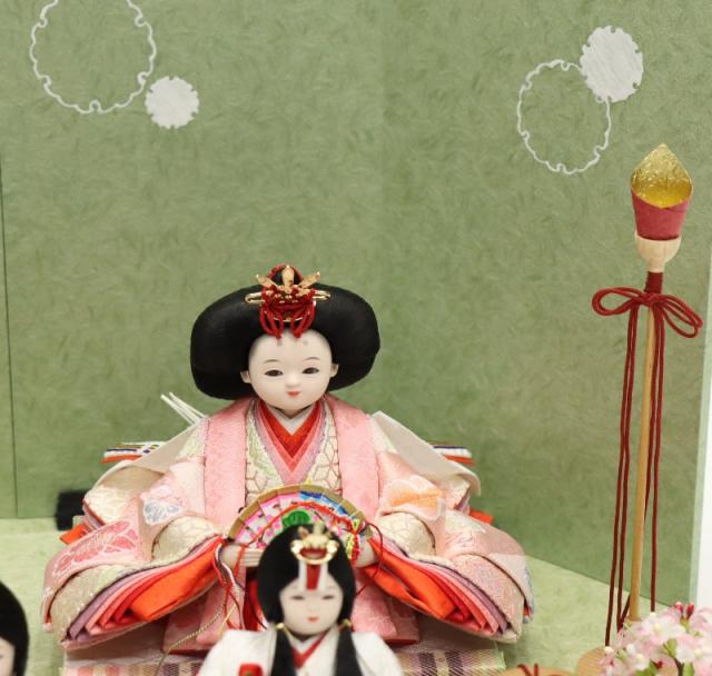 雛人形 桃の節句 親王台 欅色 No.4 フィギュア台 雛人形 華麗