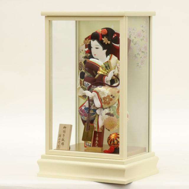 羽子板 ケース入り 帯地 201-823 10号 高さ45cm hg10-1029 竹彩ケース hk10-1024 (231ha1405) 羽子板 ケース入り 帯地 201-823 10号 高さ45cm hg10-1029 若ケース hk10-