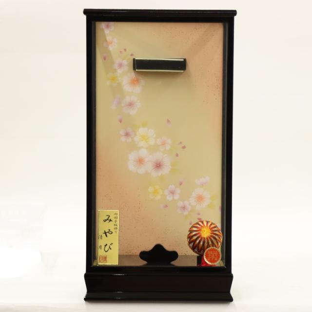 羽子板 ケース飾り そら 15号 高さ58cm 花小町振袖 まり 黒塗り みやびケース (2025-ts040) 押絵振袖羽子板 ケース入り お正月飾りの通販は