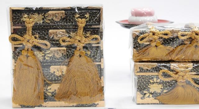 御所駕籠御所車重箱