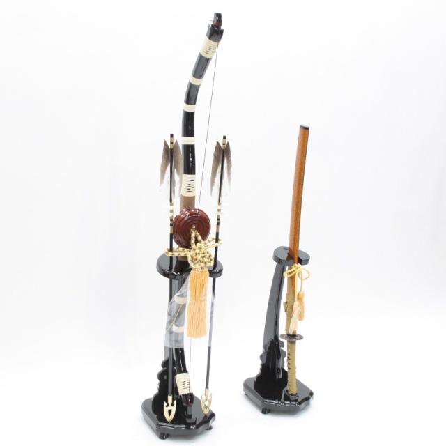 アウトレット品 五月人形弓太刀 単品 35号 弓太刀 備前 高さ112cm (