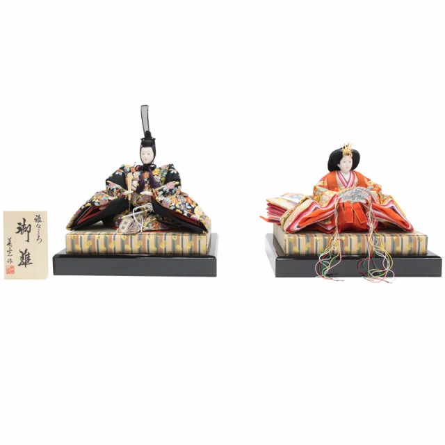 トリプロ ターコイズ ＧＴ アウトレット品 雛人形親王単体 人形のみ 京七番親王 SZ7P-37 金駒刺しゅう 親王台付き 22a-ya-1497 
