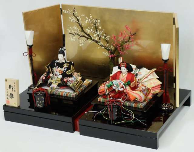 雛人形 親王平飾り 小出松寿 有職御雛 市川伯瑛頭 京刺繍上 hn196 2hs1657 223to1674