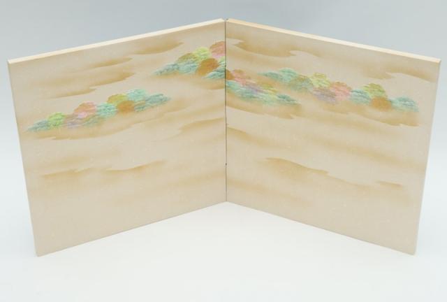 アウトレット品 屏風 屏風のみ 13号 二曲優雅屏風 25-1-No.3 幅60