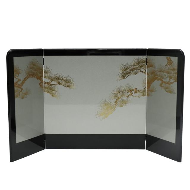 アウトレット品 屏風 屏風のみ 15号 三曲屏風 松柄 S54-15B 幅70