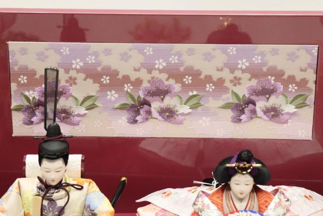 【展示品限り】雛人形 収納飾り　※閉店セール　24 楽天市場】雛人形 収納飾り 名匠・逸品飾り 平安豊久作 りなセット