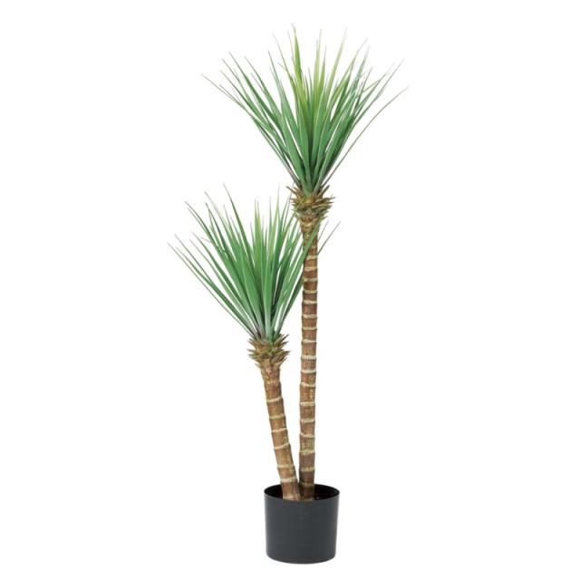 人工観葉植物 ドラセナ (ポット付き) グリーン 高さ130cm (P291-a51076) (代引き不可) インテリアグリーン フェイクグリーンの通販は