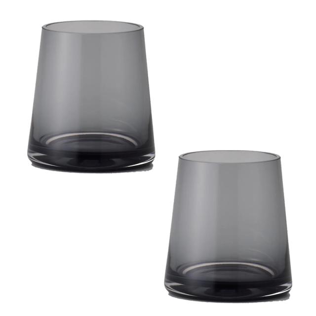 花瓶 フラワーベース Glass Flower+ conicaglass コニカグラス gray （2個入り） [777-751-810] [p12] ガラス （代引き不可） インテリア ディスプレイの通販は 5,038円