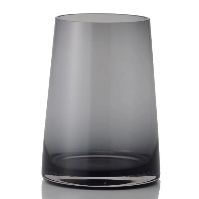 花瓶 フラワーベース Glass Flower+ conicaglass コニカグラス gray （1個入り） [777-753-810] [p12] ガラス （代引き不可） インテリア ディスプレイの通販は