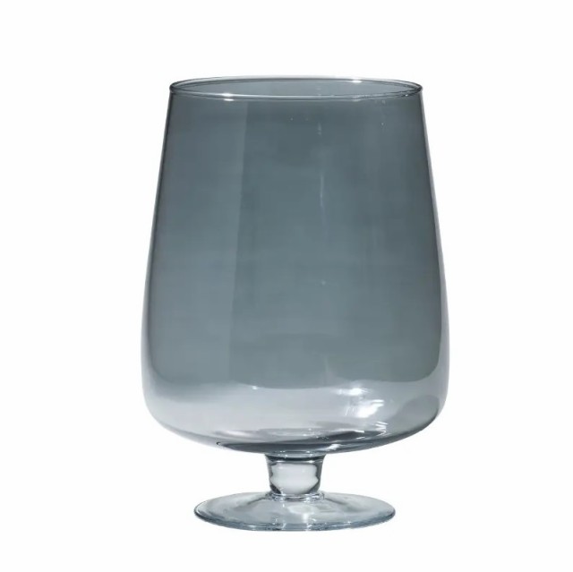 花瓶 フラワーベース Glass Display Soiree ソワレ pearl gray （1個入り） [778-362-810] [p112] ガラス （代引き不可） インテリア デ