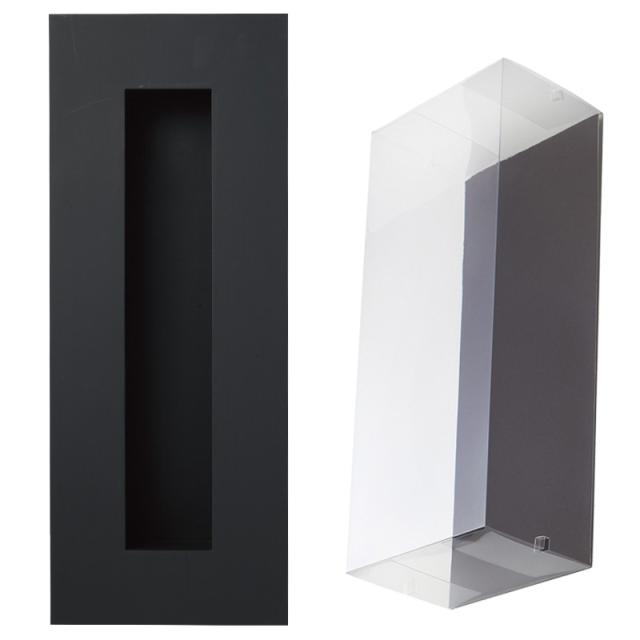 花瓶 フラワーベース Frame wood frame Box Type ウッド フレーム ボックス タイプ black ケース付き （1個入り） [680-080-802] [p175] MDF （代引き不可） インテリア ディスプレイの通販は