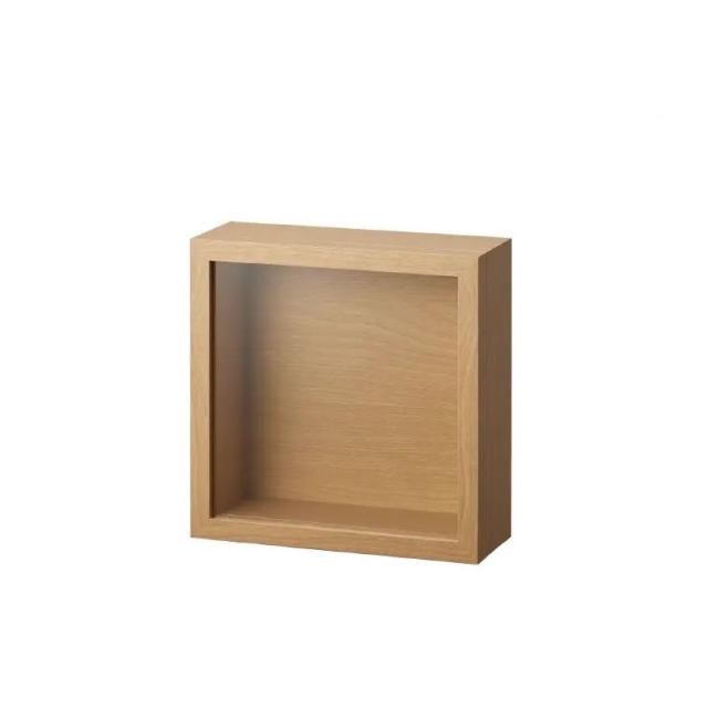 花瓶 フラワーベース Frame BOX frame II ボックス フレーム natural （1個入り） [680-872-310] [p171] MDF （代引き不可） インテリア ディスプレイの通販は 5,620円