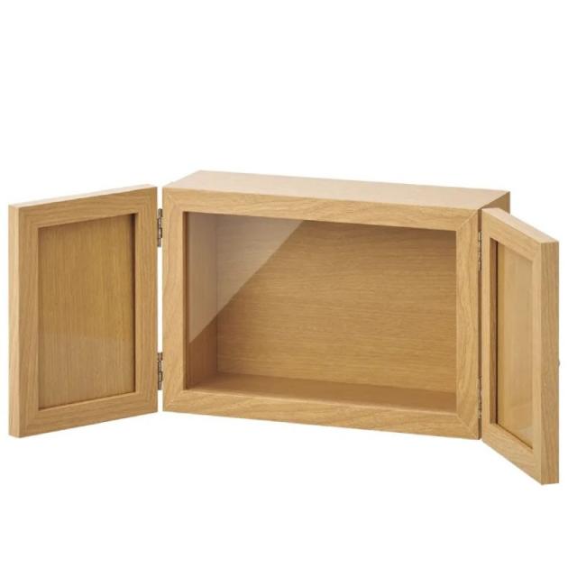 花瓶 フラワーベース Frame Photo box W vertical フォト ボックス ダブル ヴァーティカル  natural （1個入り） [680-885-310] [p170] MDF （代引き不可） インテリア ディスプレイの通販は