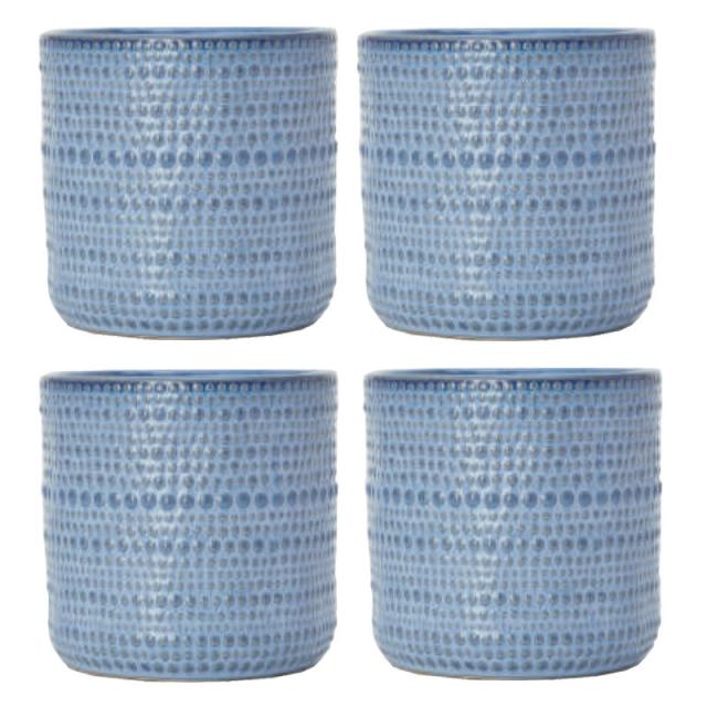 花・観葉植物用ポット ヴィリヤ 16 B ceramic （4個入り） 40082 鉢タイプ （代引き不可） 小型鉢カバー FARM （p73）の通販は