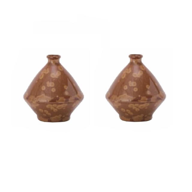 花・観葉植物用ポット ウルクル 6 ceramic （2個入り） 32004 花瓶 （代引き不可） ミニサイズ フラワーベース FARM （p294）の通販は