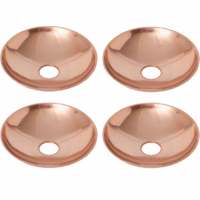 花・観葉植物用ポット ハイドロカルチャートレイ S2 コッパー hydroponics （4個入り） 33063 水耕栽培用トレー （代引き不可） 水栽培用トレイ FARM （p305）の通販は 5,678円