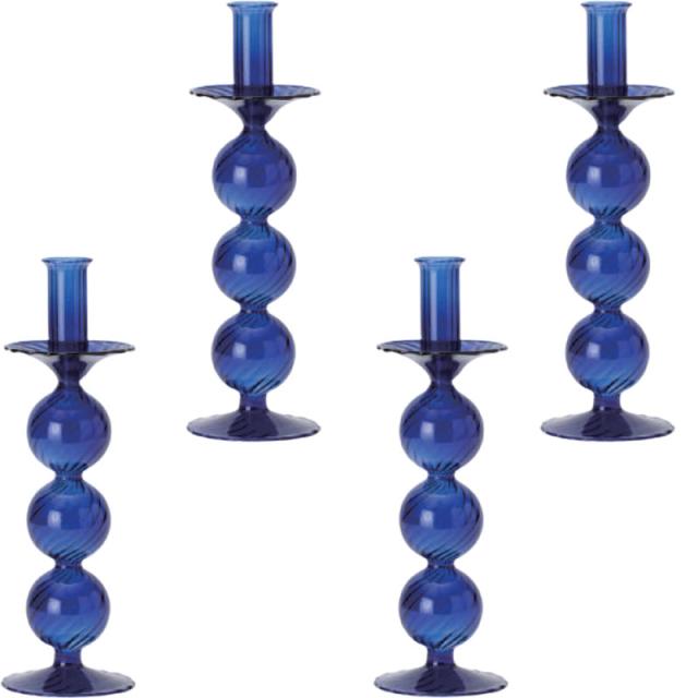 花・観葉植物用ポット リーサ27 B glass （4個入り） 93194 花瓶 （代引き不可） 小型サイズ フラワーベース FARM （p273）の通販は 14,987円