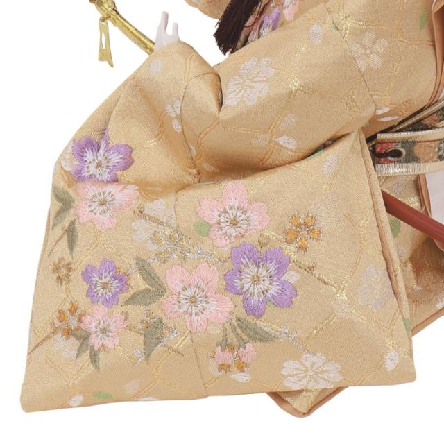 雛人形 恵翠 五人 収納三段飾り 洸麗雛 引出し式収納箱 幅75cm （4K16AA623） 5人 ひな人形の通販は