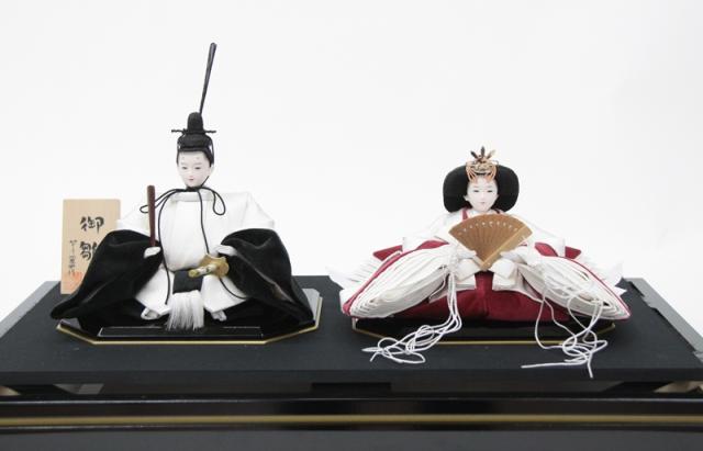 新品未使用 雛人形 　親王 雛人形 親王飾り【絃】ITO｜アクリルケース入｜おしゃれ｜モダン