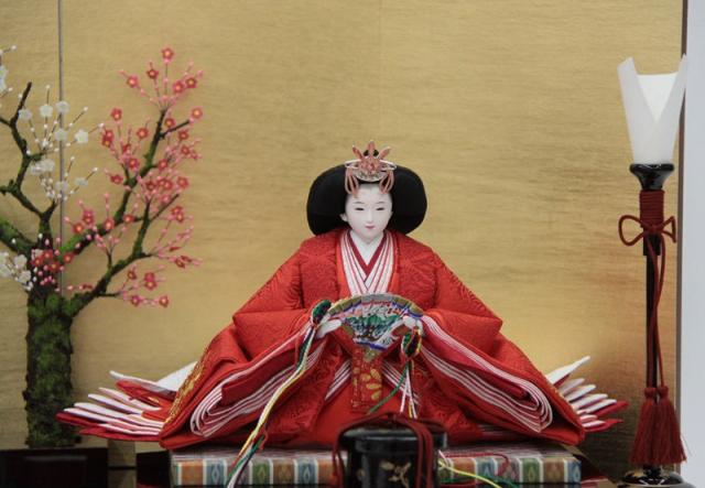 雛人形親王平飾り 田村芙紗彦 熊倉基安 京十番 金波に枝桜 hn289 hs2100 24hina-ya-to2106 和音 雛人形親王収納飾り 田村芙紗彦 熊倉基安 京十番 金波に枝桜