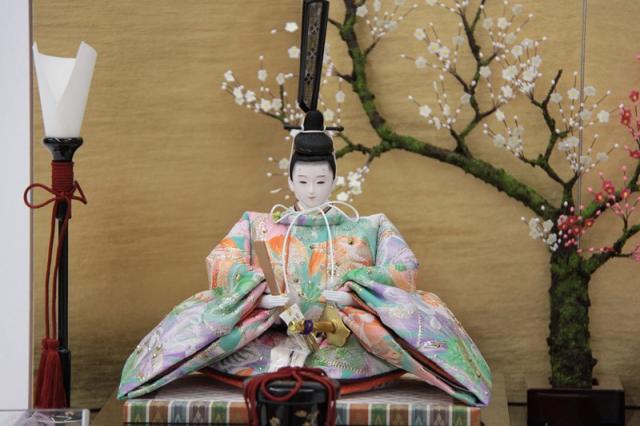 雛人形 親王平飾り 小出松寿 熊倉謹製頭 京十一番